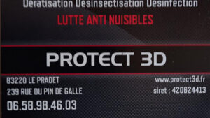 PROTECT3D – dératisation, désinsectisation, termites.